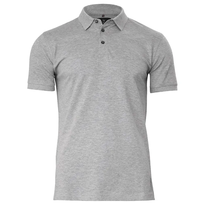 Nimbus Harvard Classic Deluxe Polo — Grey Melange
